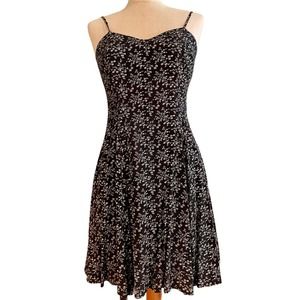 Vintage spaghetti strap floral dress
